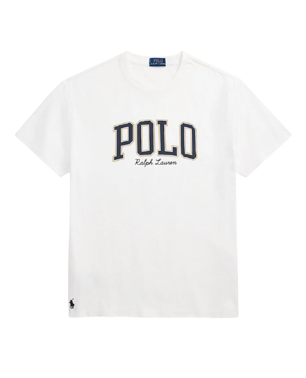 Футболка Polo Ralph Lauren 710P00086002, белый цвет • Купить в интернет-магазине Kameron