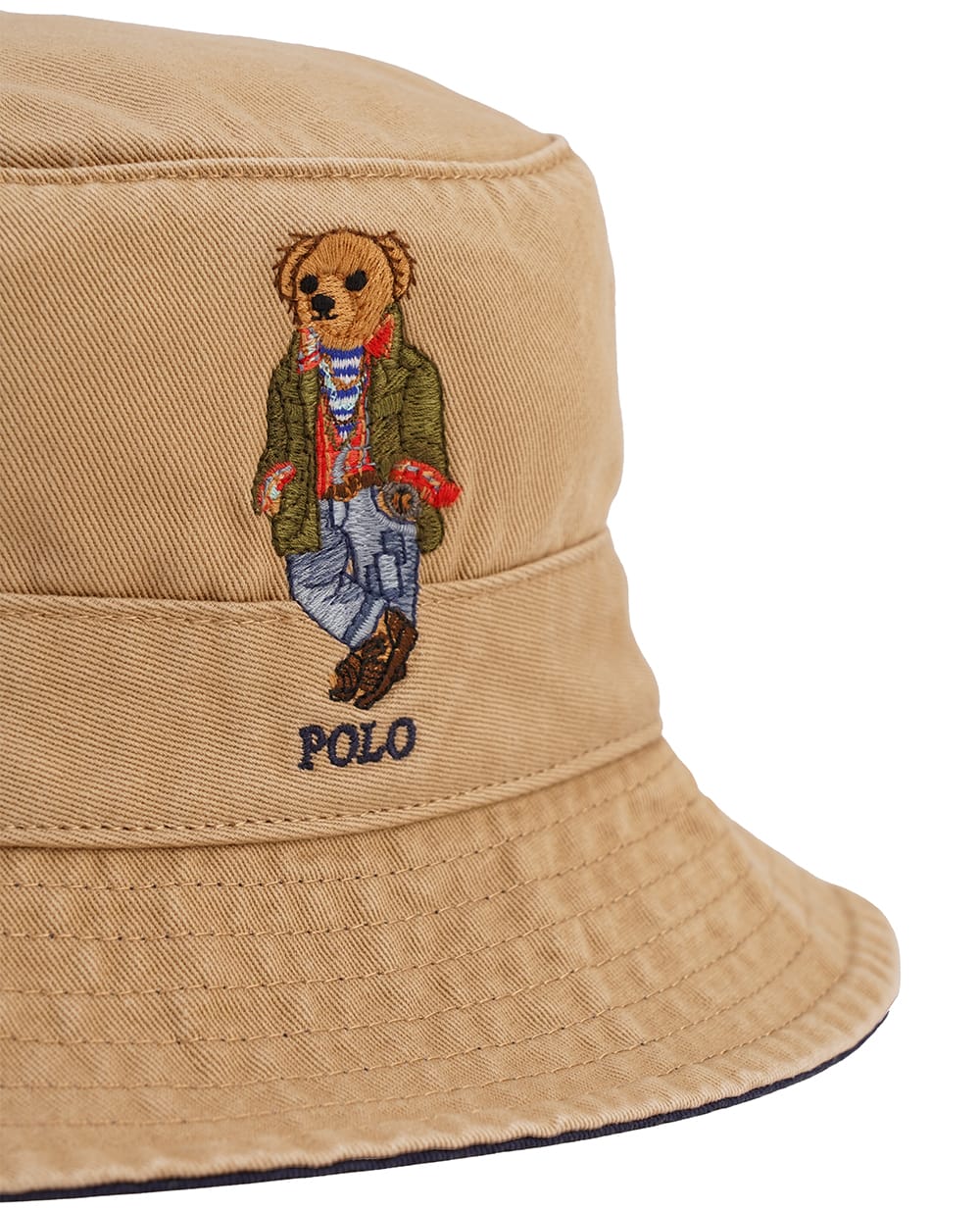 Панама Polo Bear Polo Ralph Lauren 710957163001, бежевый цвет • Купить в интернет-магазине Kameron