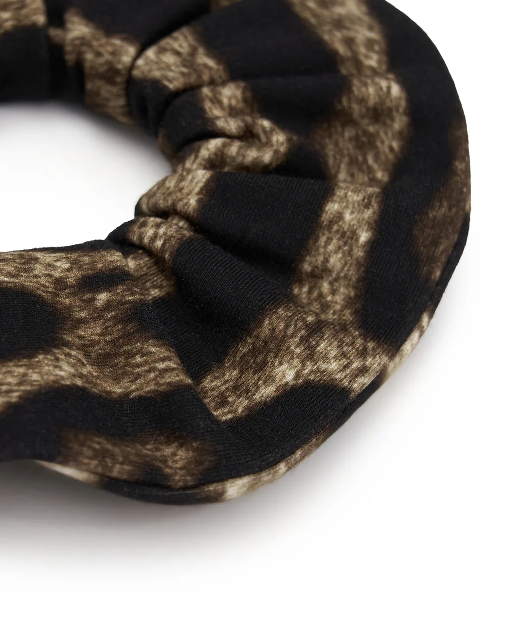 Детская резинка для волосс с леопардовым принтом Dolce&Gabbana Kids LB7A12-FSGQX, коричневый цвет • Купить в интернет-магазине Kameron