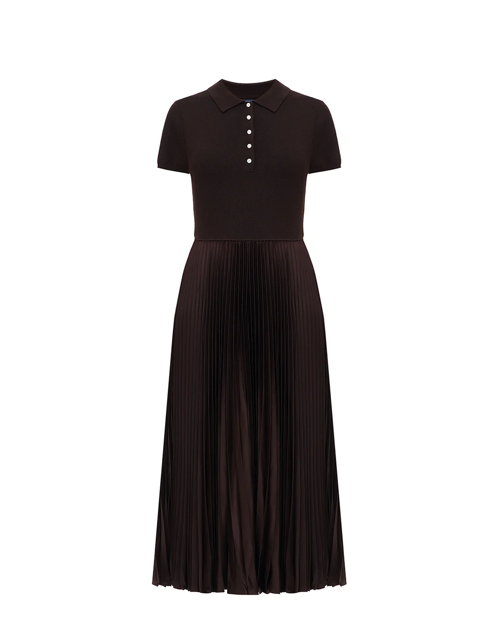 Сукня Polo Ralph Lauren 211941478001, коричневий колір • Купити в інтернет-магазині Kameron