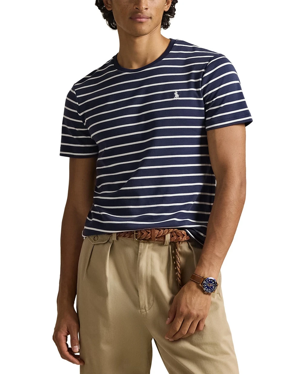 Футболка Polo Ralph Lauren 710P07313001, синий цвет • Купить в интернет-магазине Kameron