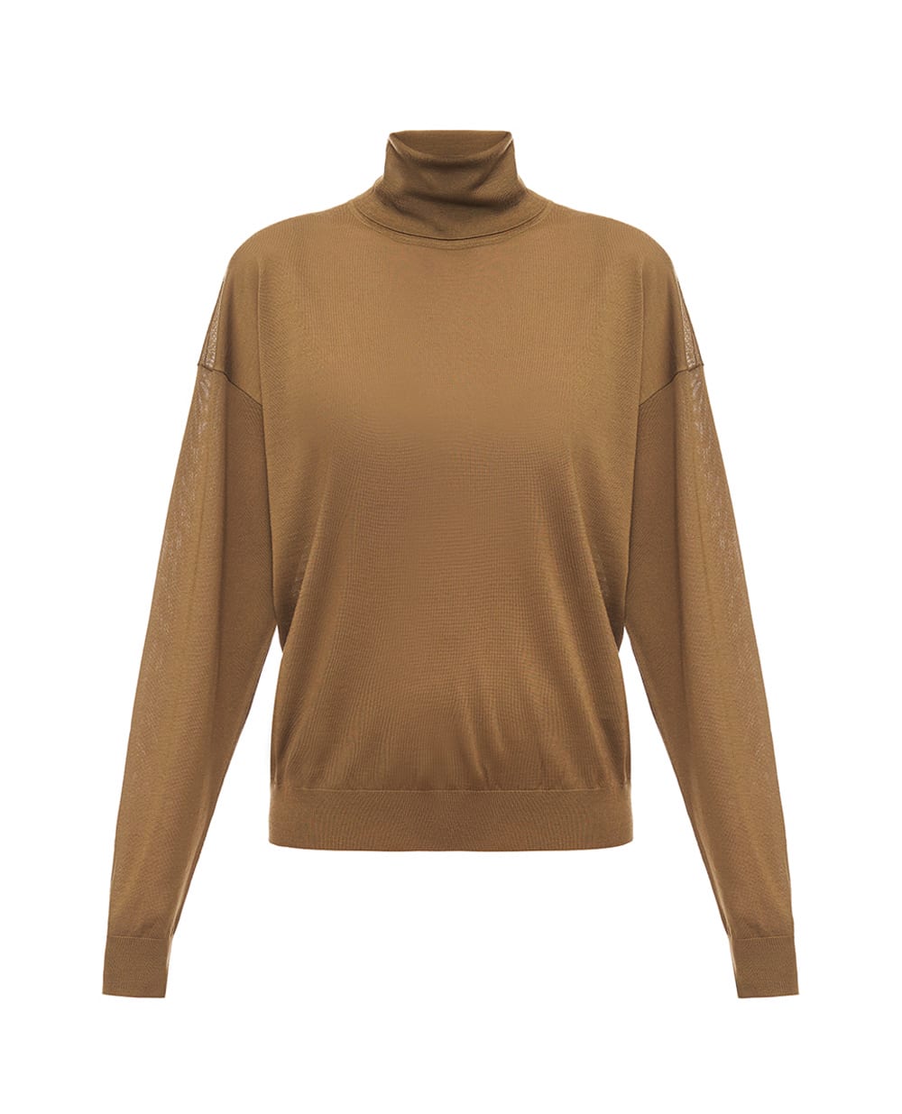 Гольф із вовни Saint Laurent 850331-Y76GM, хакі колір • Купити в інтернет-магазині Kameron