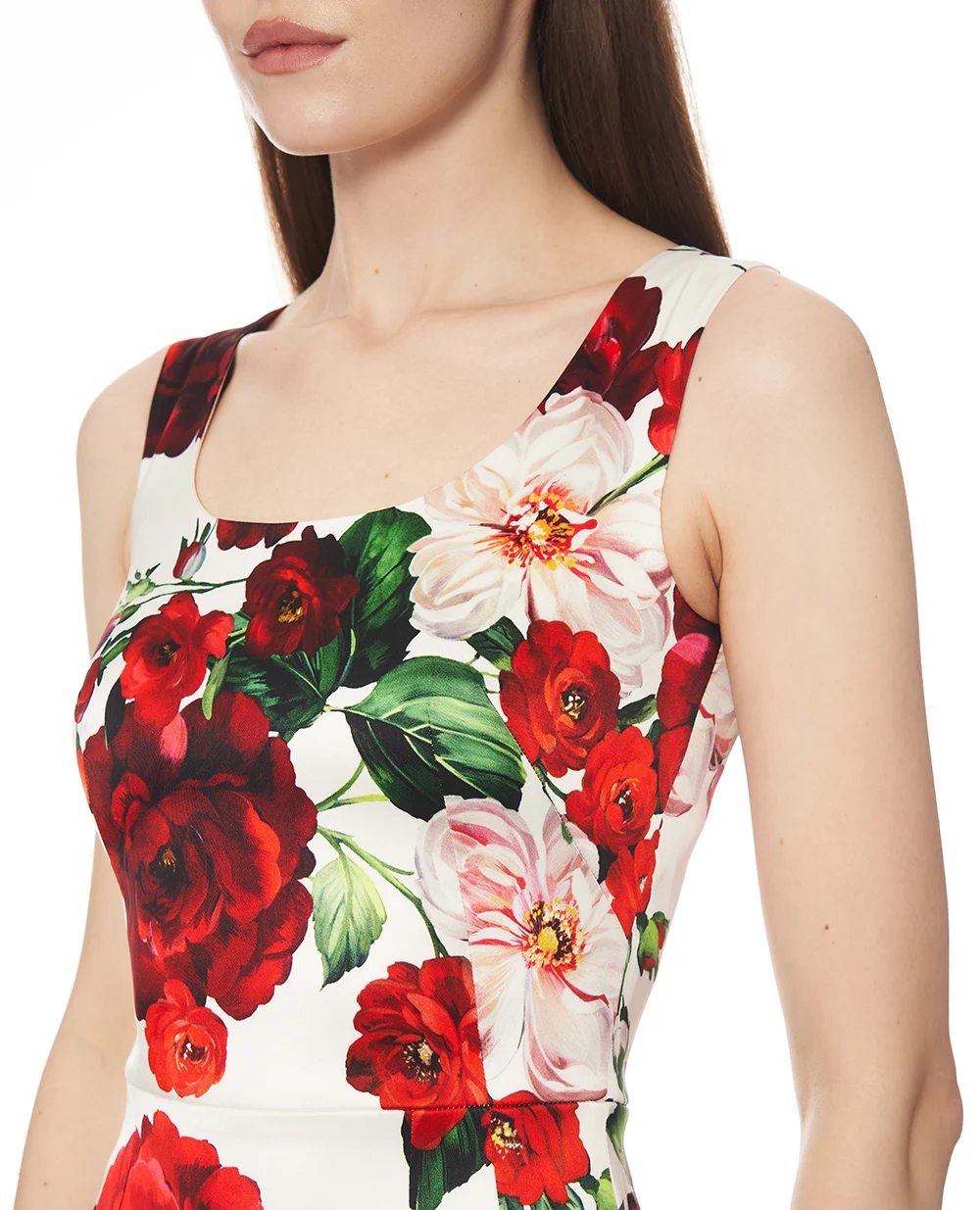 Платье Dolce&Gabbana F6ZJ6T-FSIB4, красный цвет • Купить в интернет-магазине Kameron
