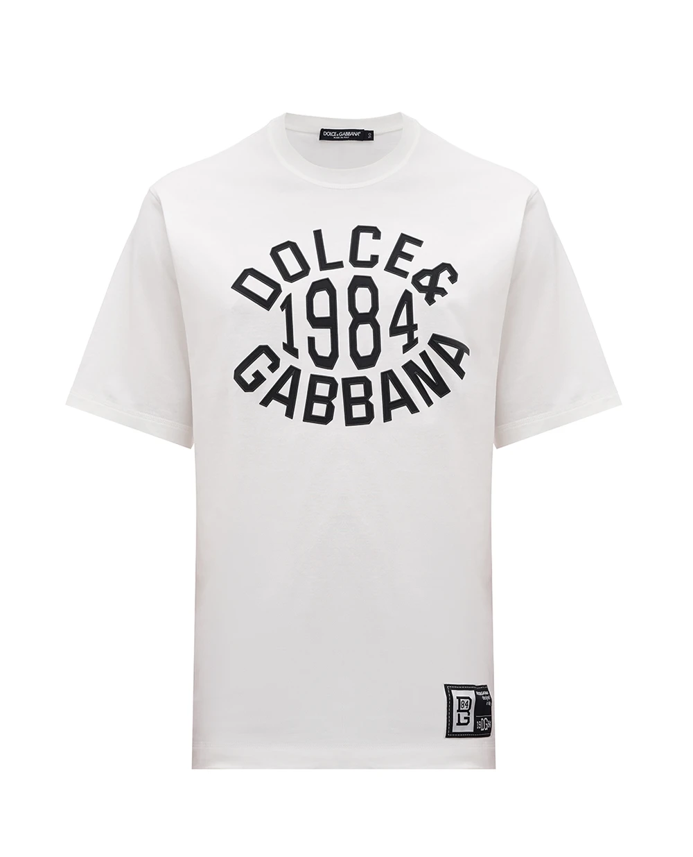 Футболка Dolce&Gabbana G8PN9T-G7NSM, белый цвет • Купить в интернет-магазине Kameron