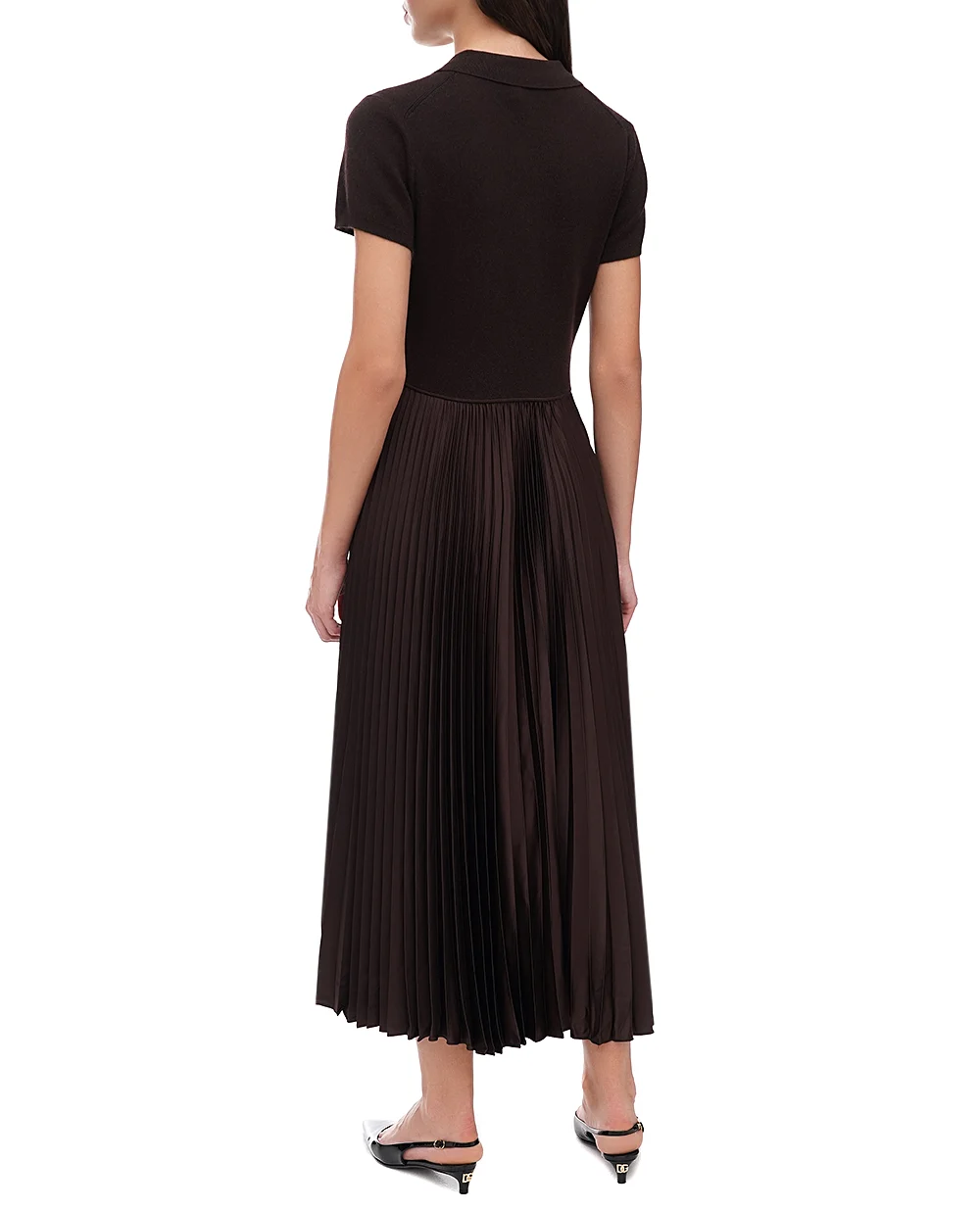 Сукня Polo Ralph Lauren 211941478001, коричневий колір • Купити в інтернет-магазині Kameron