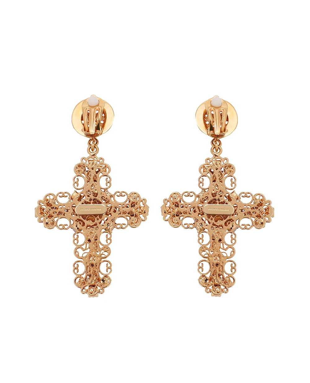 Сережки Dolce&Gabbana WEG2S1-W0001, золотий колір • Купити в інтернет-магазині Kameron