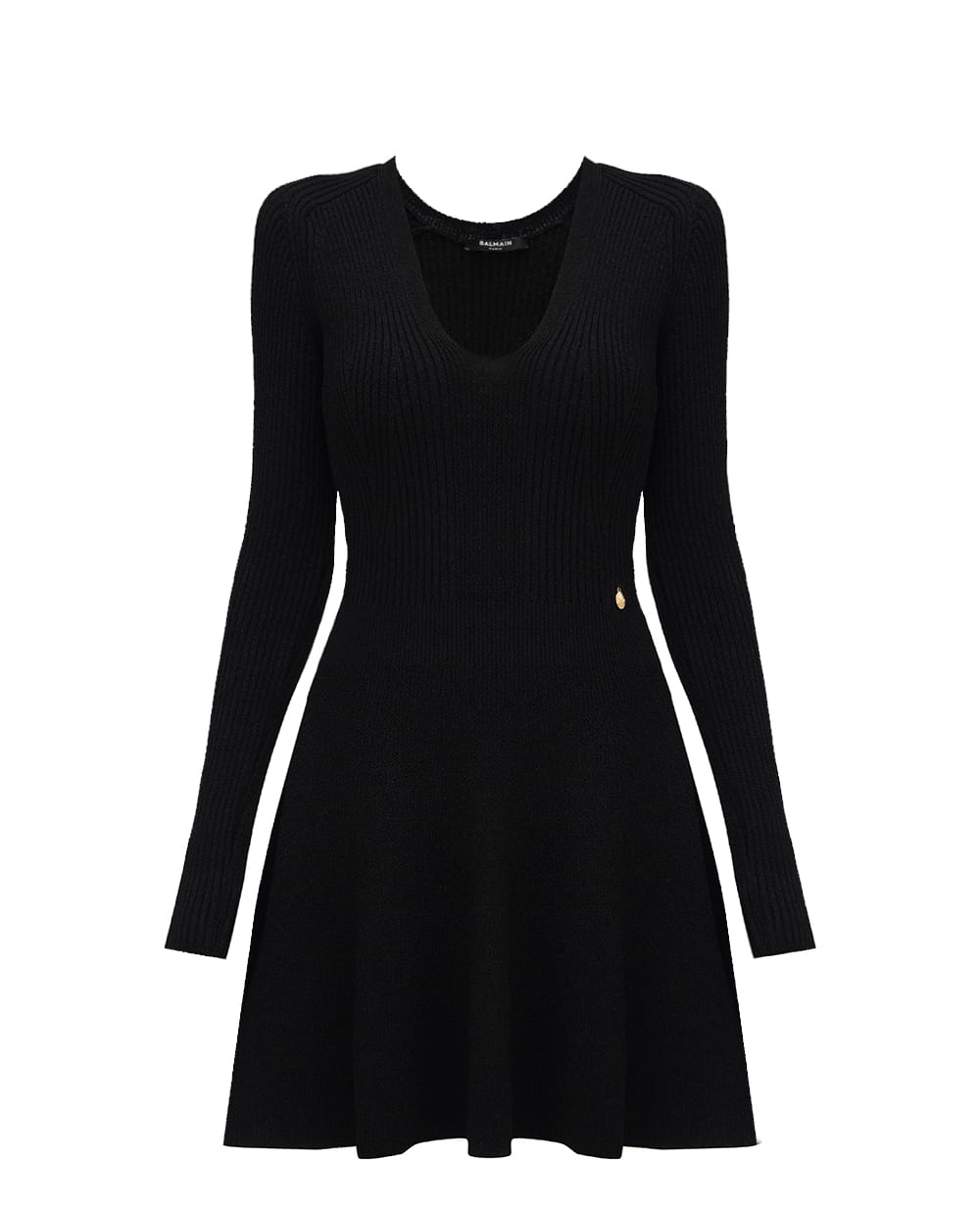 Платье Balmain EF1R9857KI09, черный цвет • Купить в интернет-магазине Kameron