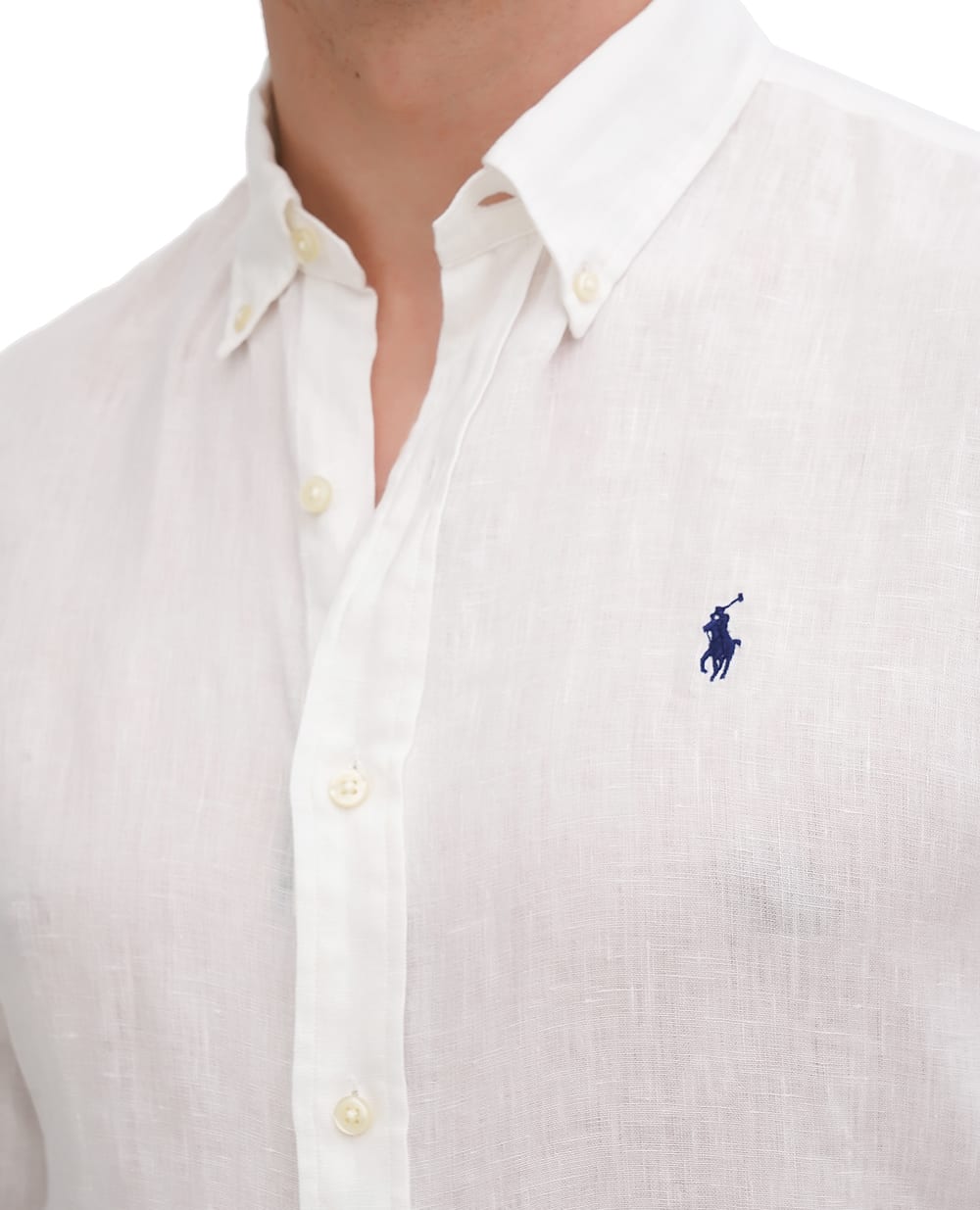 Рубашка Polo Ralph Lauren 710966294003, белый цвет • Купить в интернет-магазине Kameron