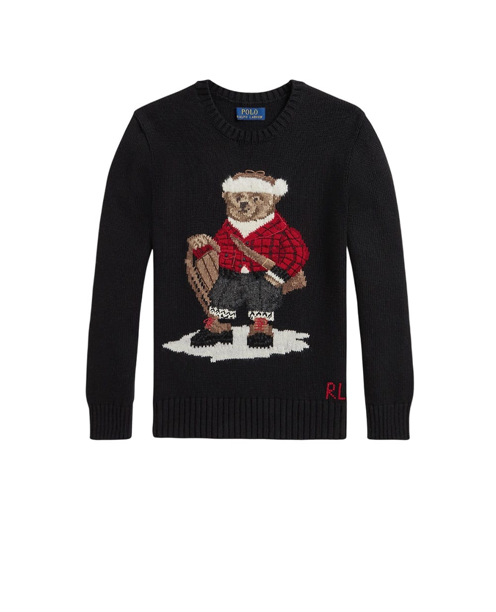 Дитячий светр Polo Bear Polo Ralph Lauren Kids 323981629001, чорний колір • Купити в інтернет-магазині Kameron