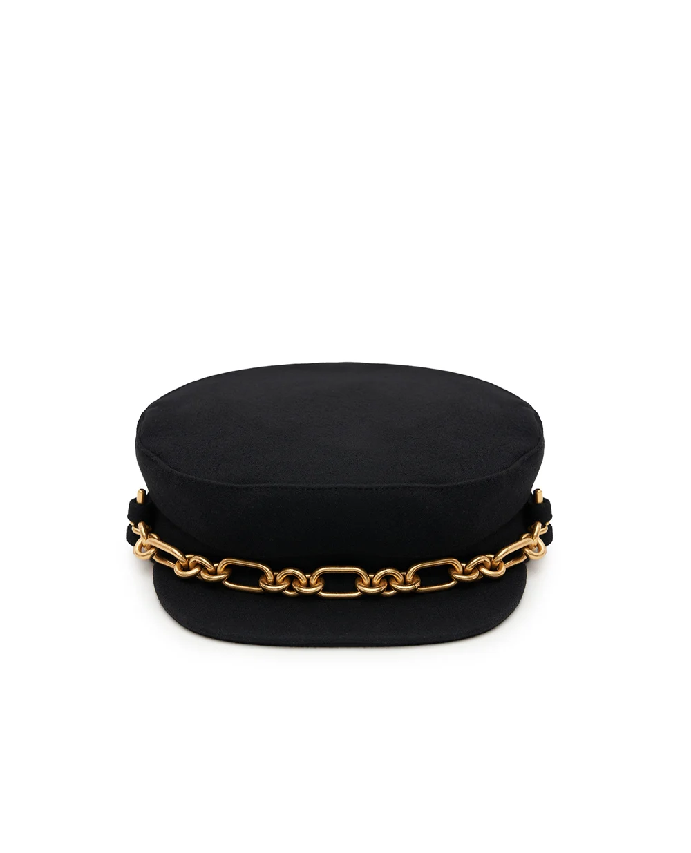 Шерстяное кепи Brandebourg Balmain FF1XB290WD09, черный цвет • Купить в интернет-магазине Kameron