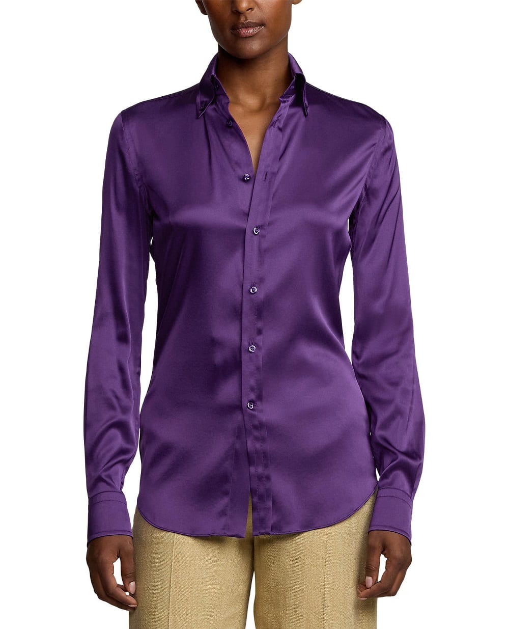 Сорочка Ralph Lauren Collection 290960548004, фіолетовий колір • Купити в інтернет-магазині Kameron