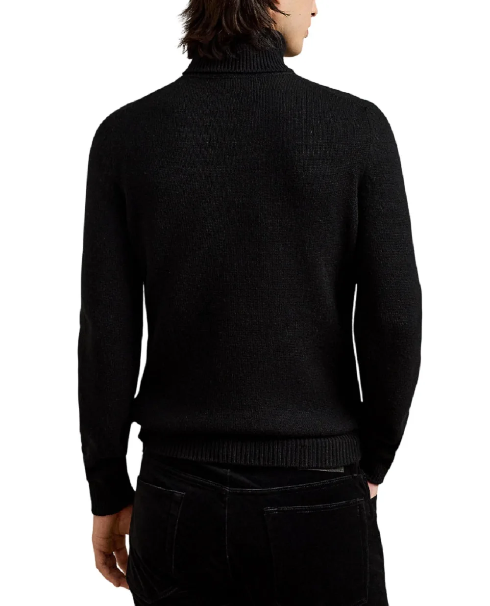 Свитер Polo Bear из кашемира Ralph Lauren Purple Label 790P00835001, черный цвет • Купить в интернет-магазине Kameron