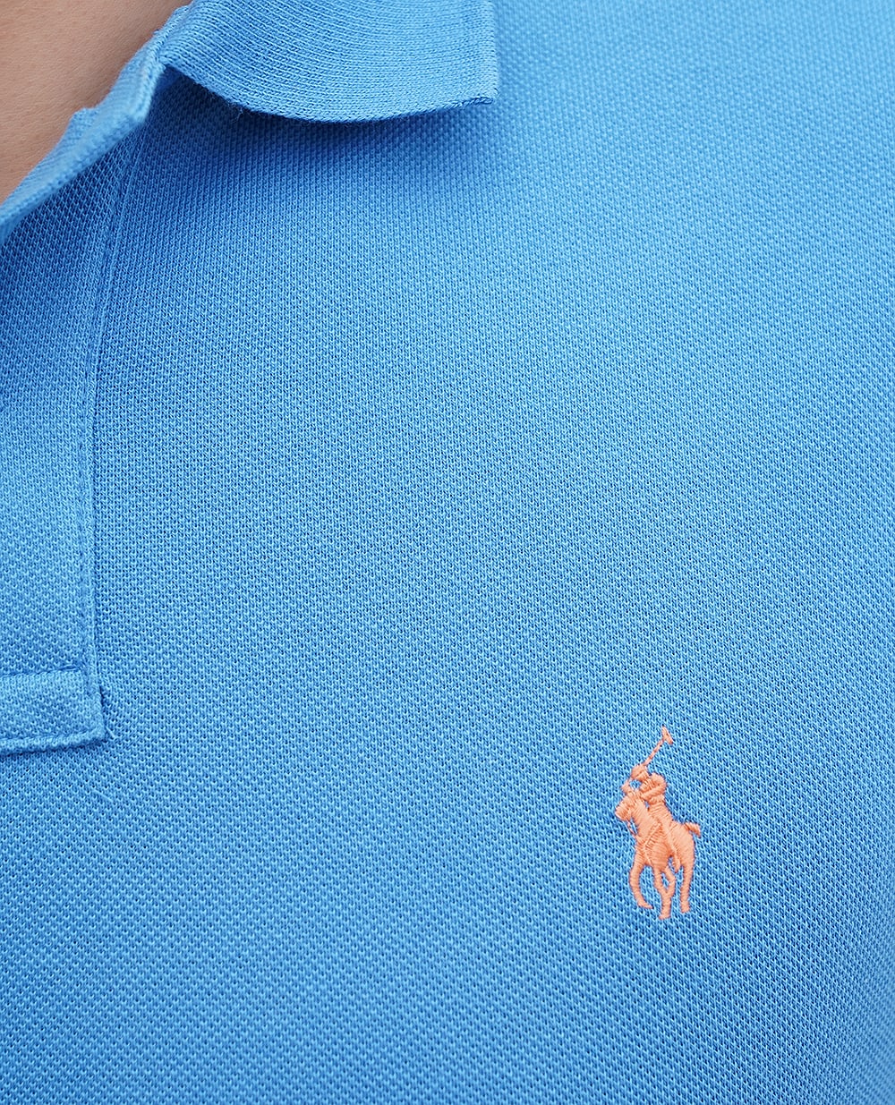 Поло Mesh Polo Ralph Lauren 710680784406, синий цвет • Купить в интернет-магазине Kameron