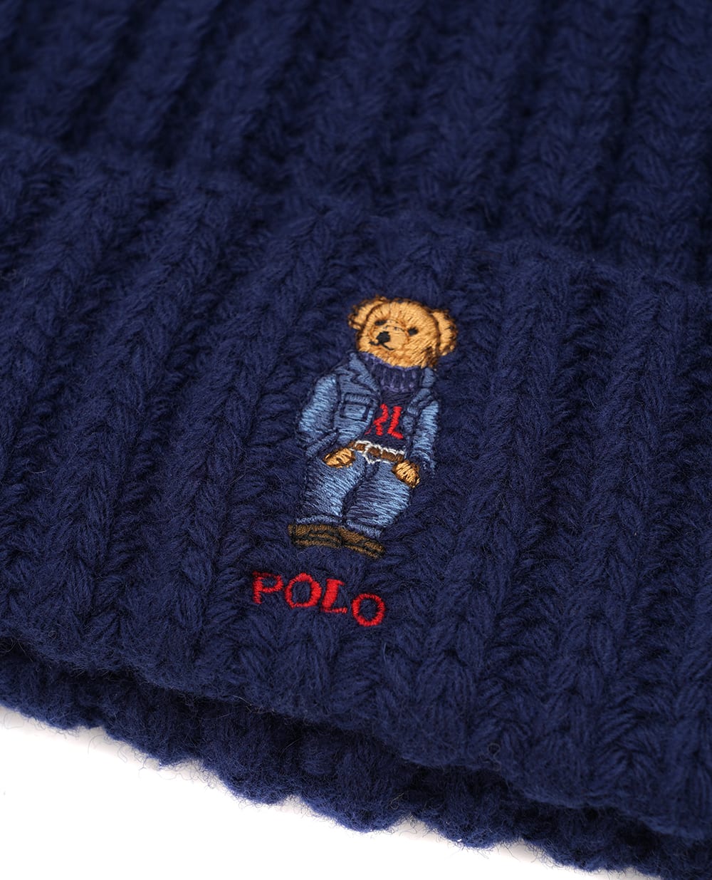 Шапка Polo Bear Polo Ralph Lauren 455931876003, синий цвет • Купить в интернет-магазине Kameron