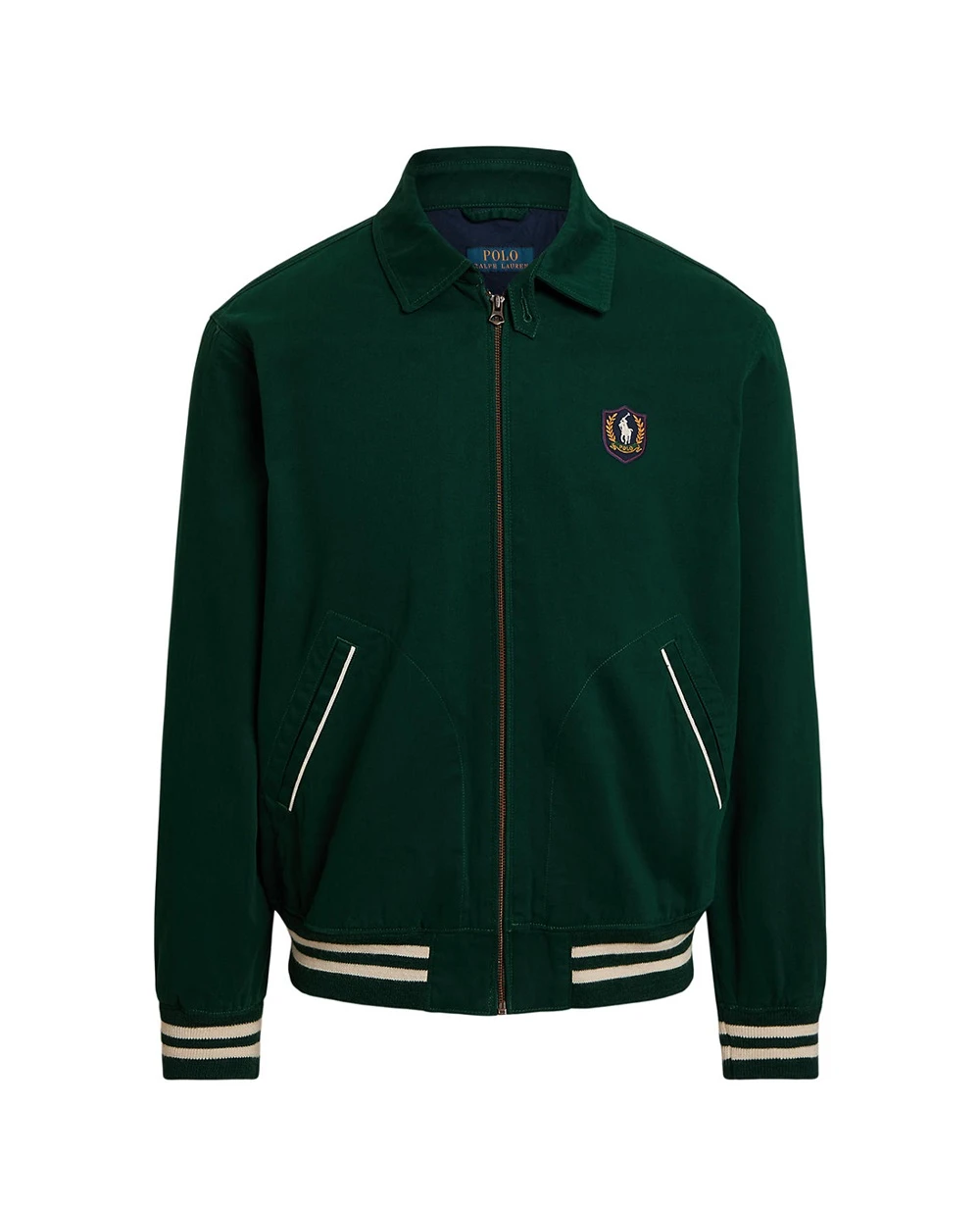 Бомбер Polo Ralph Lauren 710970567002, зеленый цвет • Купить в интернет-магазине Kameron