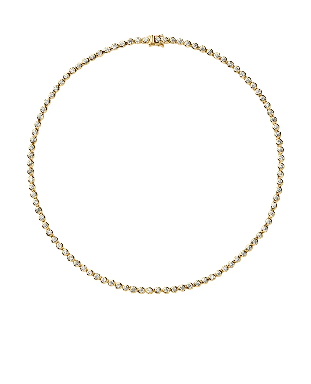 Намисто Tennis Missoma GU-G-N11-CZ, золотий колір • Купити в інтернет-магазині Kameron