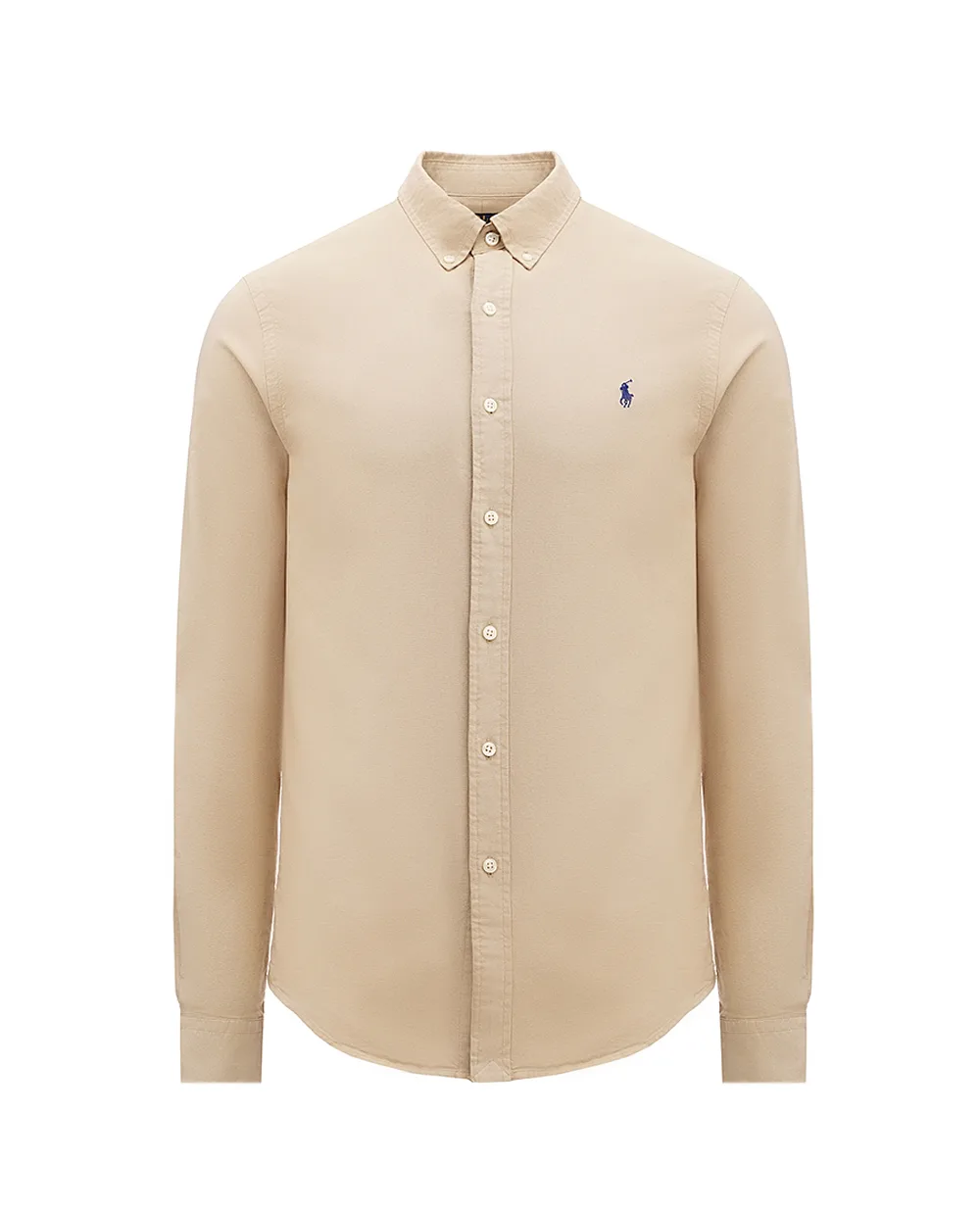 Рубашка Polo Ralph Lauren 710960643002, бежевый цвет • Купить в интернет-магазине Kameron