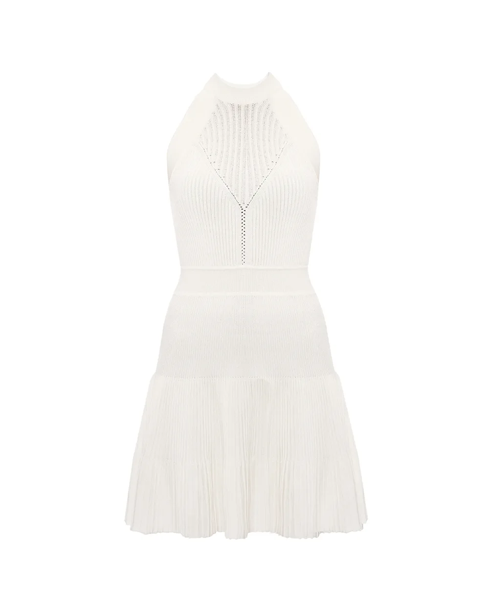 Сукня Balmain FF0R5159KJ15, білий колір • Купити в інтернет-магазині Kameron