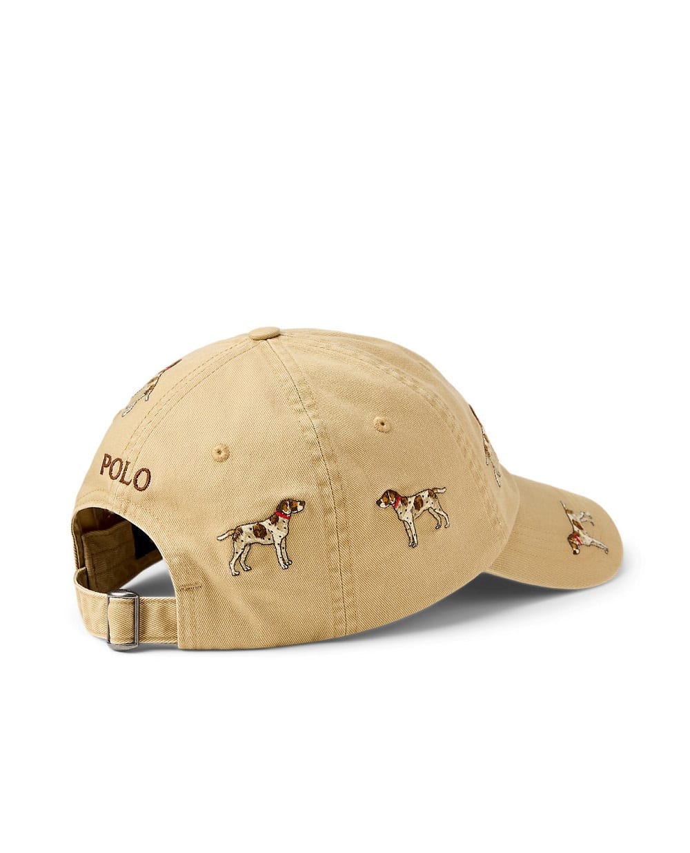 Бейсболка с вышивкой Polo Ralph Lauren 710P04305001, коричневый цвет • Купить в интернет-магазине Kameron