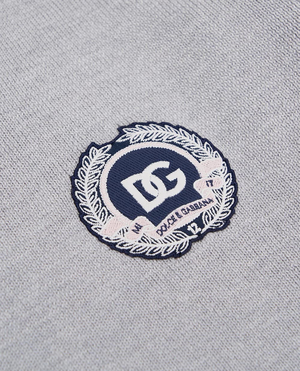 Дитячий светр із вовни Dolce&Gabbana Kids L5KWK5-JDVB7-B, сірий колір • Купити в інтернет-магазині Kameron