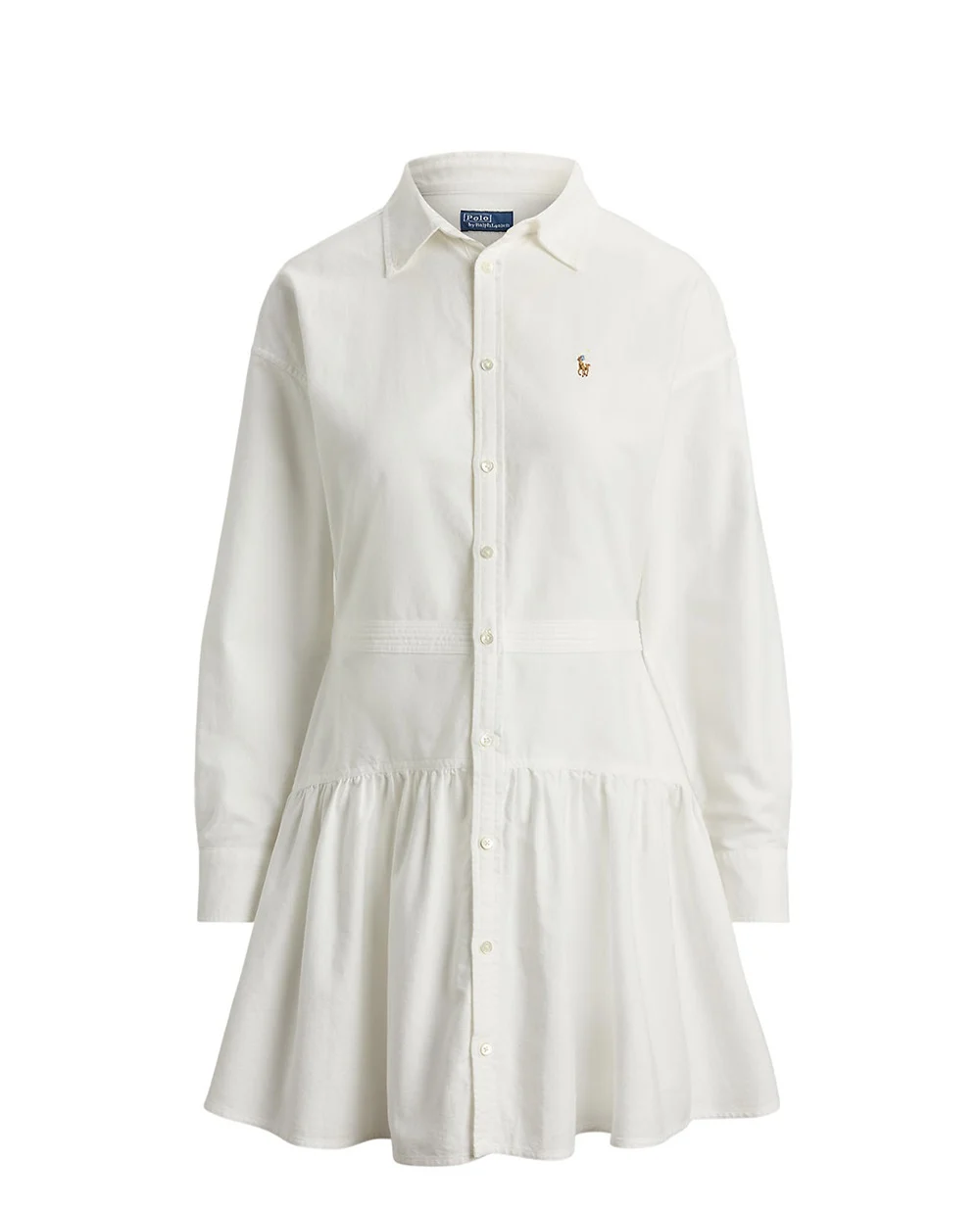 Сукня-сорочка Оксфорд Polo Ralph Lauren 211B22755002, білий колір • Купити в інтернет-магазині Kameron