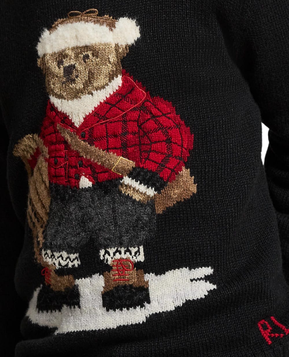 Дитячий светр Polo Bear Polo Ralph Lauren Kids 323981629001, чорний колір • Купити в інтернет-магазині Kameron