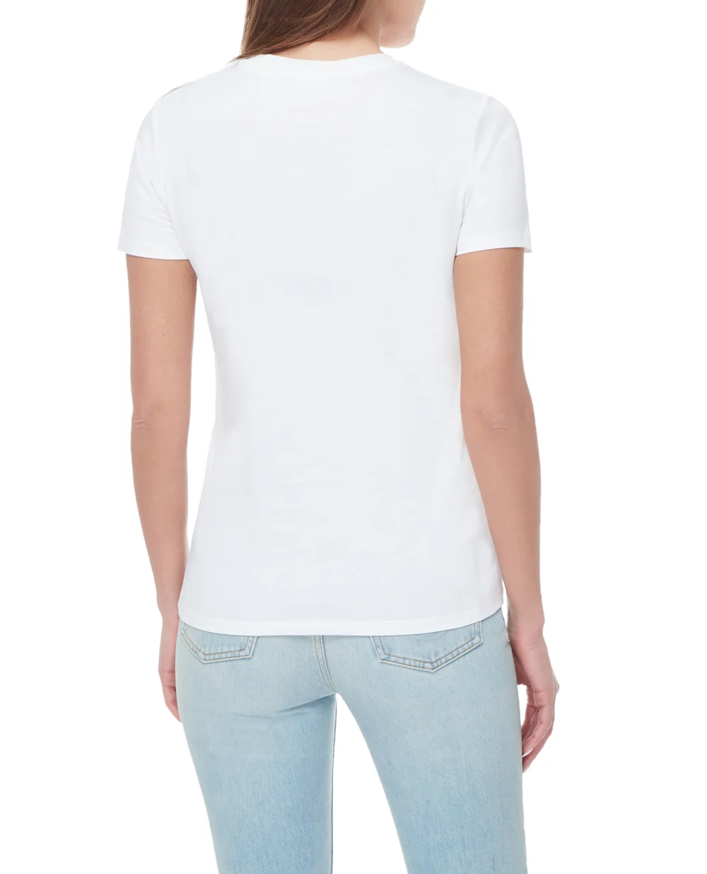 Футболка Balmain BF1EF005BB02, белый цвет • Купить в интернет-магазине Kameron