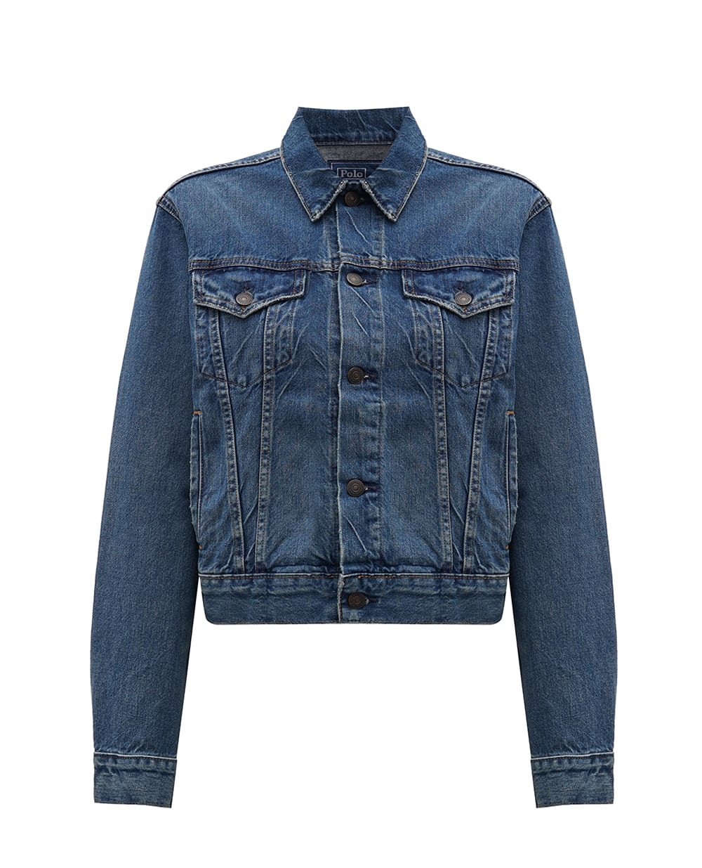 Джинсовая куртка Polo Ralph Lauren 211969408001, синий цвет • Купить в интернет-магазине Kameron