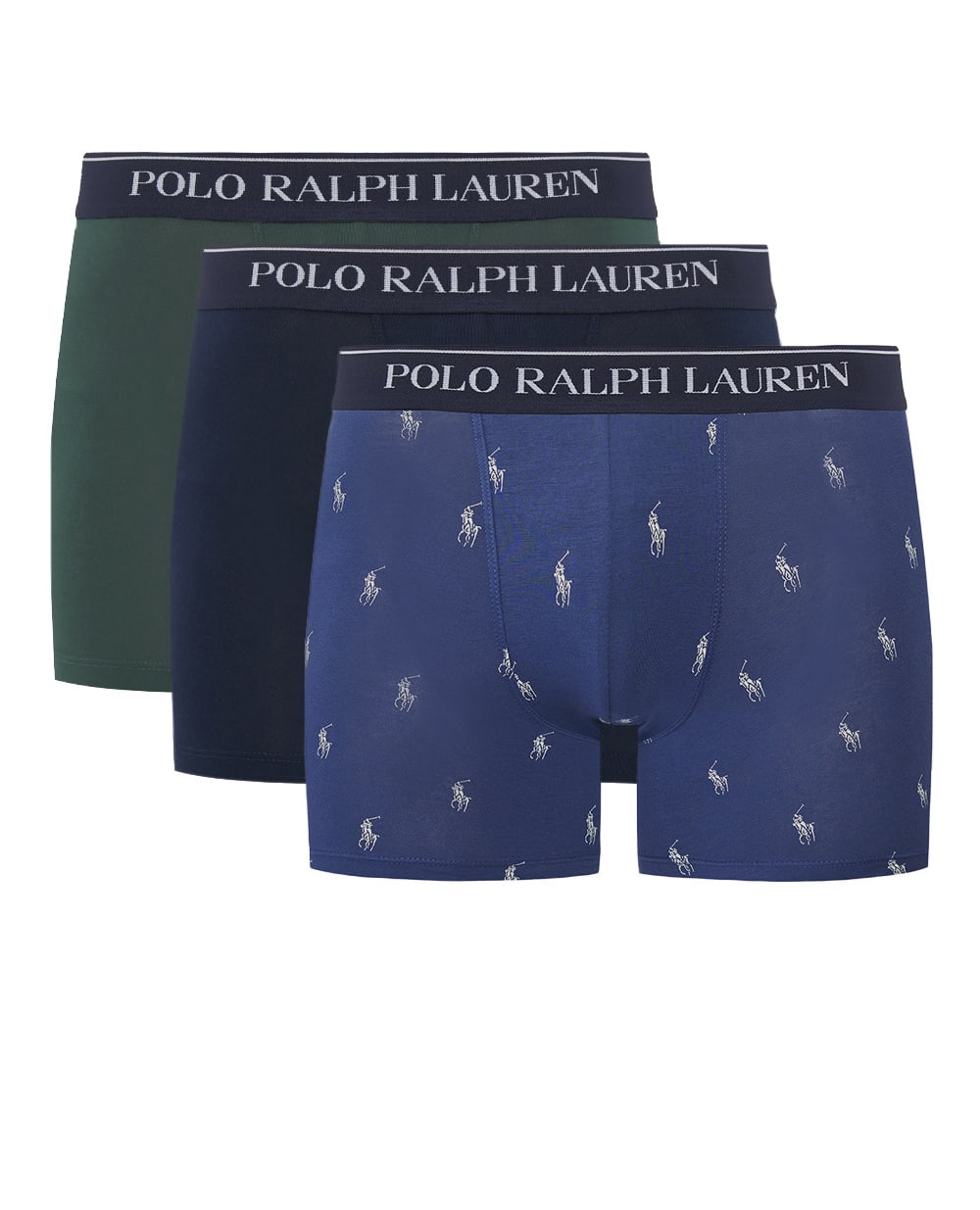 Боксеры ( 3шт. ) Polo Ralph Lauren 714830300076, разноцветный цвет • Купить в интернет-магазине Kameron