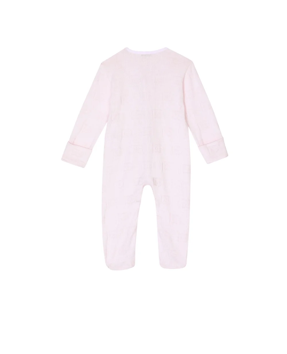 Подарочный набор  (человечек, шапочка, слюнявчик) Dolce&Gabbana Kids L1JG24-G7EY9, розовый цвет • Купить в интернет-магазине Kameron