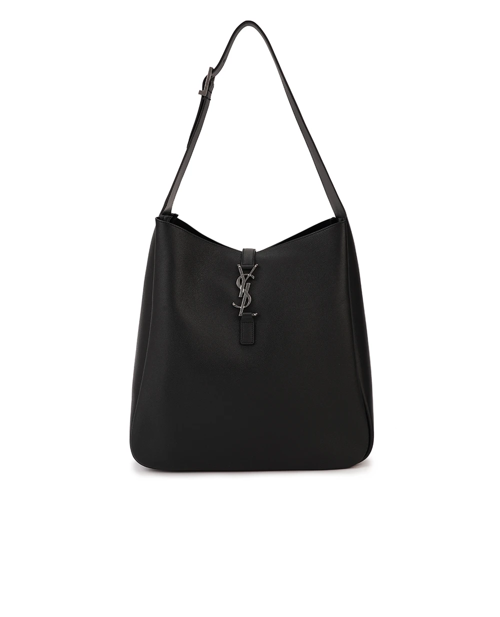 Кожаная сумка Le 5 À 7 Supple Saint Laurent 753837-AACQG, черный цвет • Купить в интернет-магазине Kameron