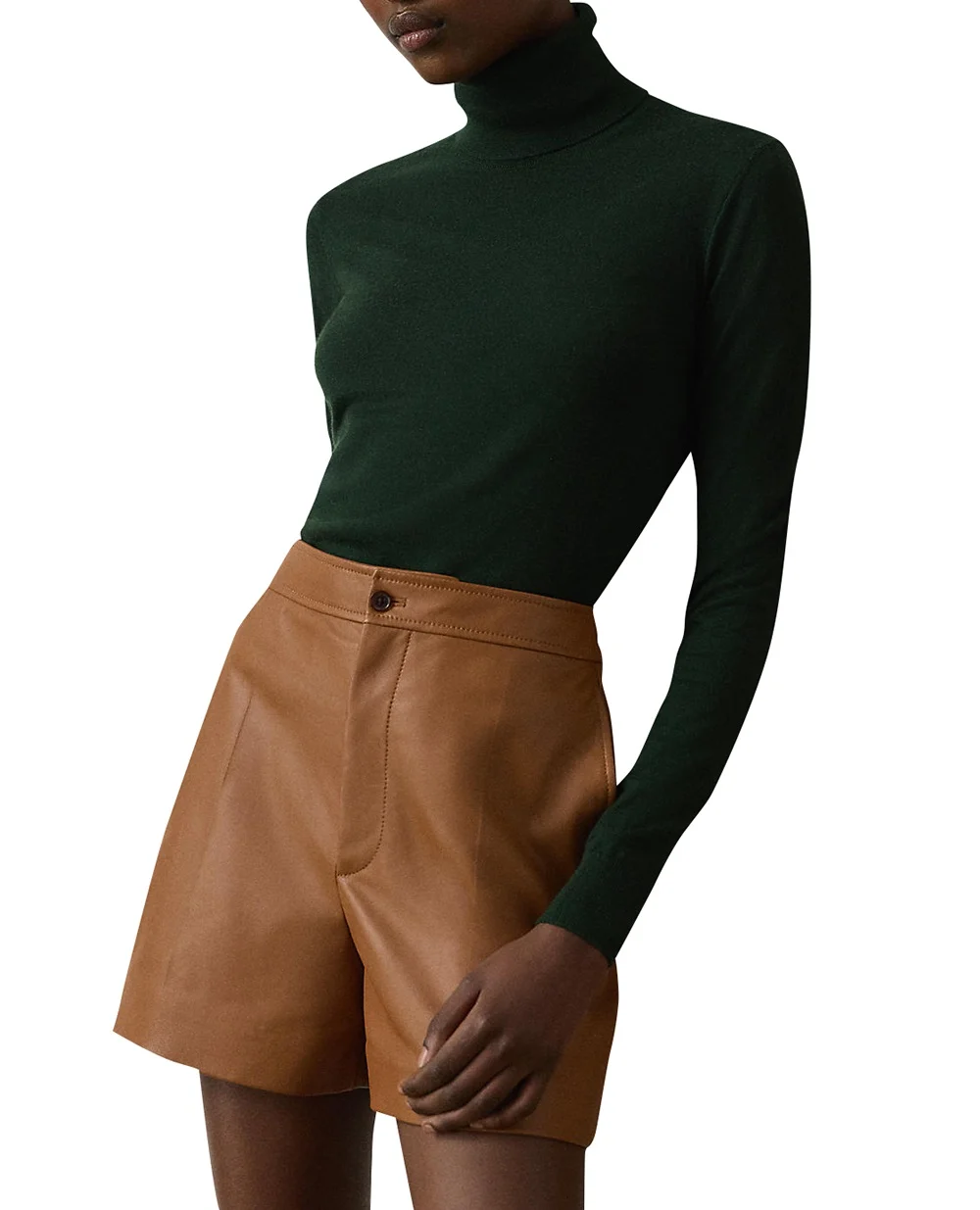 Гольф из кашемира Ralph Lauren Collection 290919111028, зеленый цвет • Купить в интернет-магазине Kameron