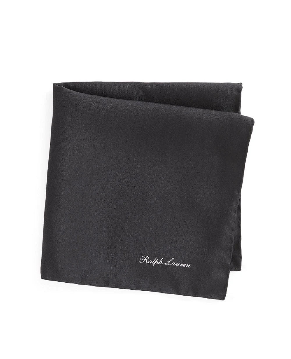 Шовкова кишенькова хустка Ralph Lauren Purple Label 791820861001, чорний колір • Купити в інтернет-магазині Kameron
