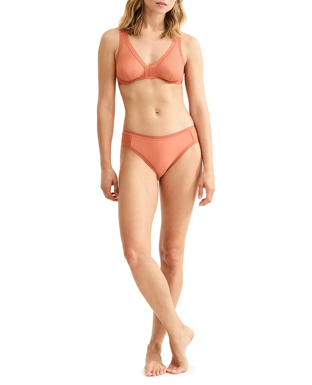 Трусы POUDRE ERES 612610, терракотовый цвет • Купить в интернет-магазине Kameron