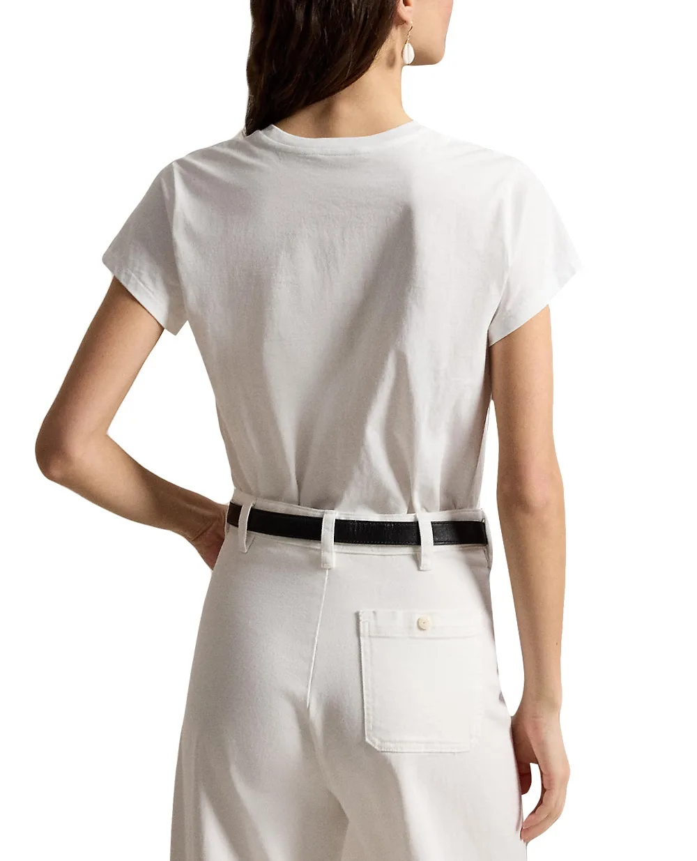 Футболка Polo Ralph Lauren 211B14605032, білий колір • Купити в інтернет-магазині Kameron