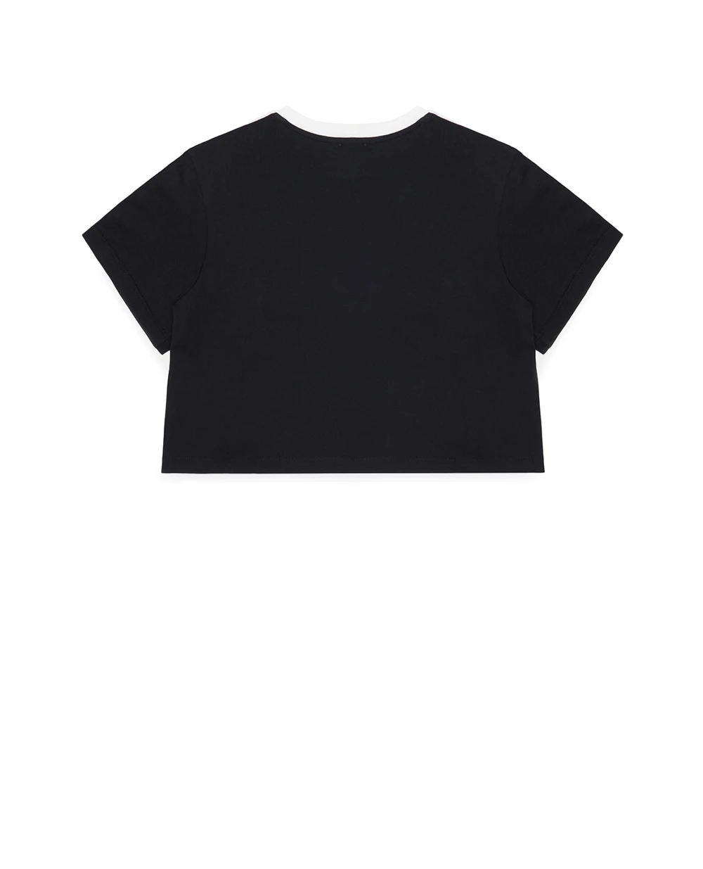 Дитяча футболка з принтом Dolce&Gabbana Kids L5JTQG-G7PWI-B, чорний колір • Купити в інтернет-магазині Kameron