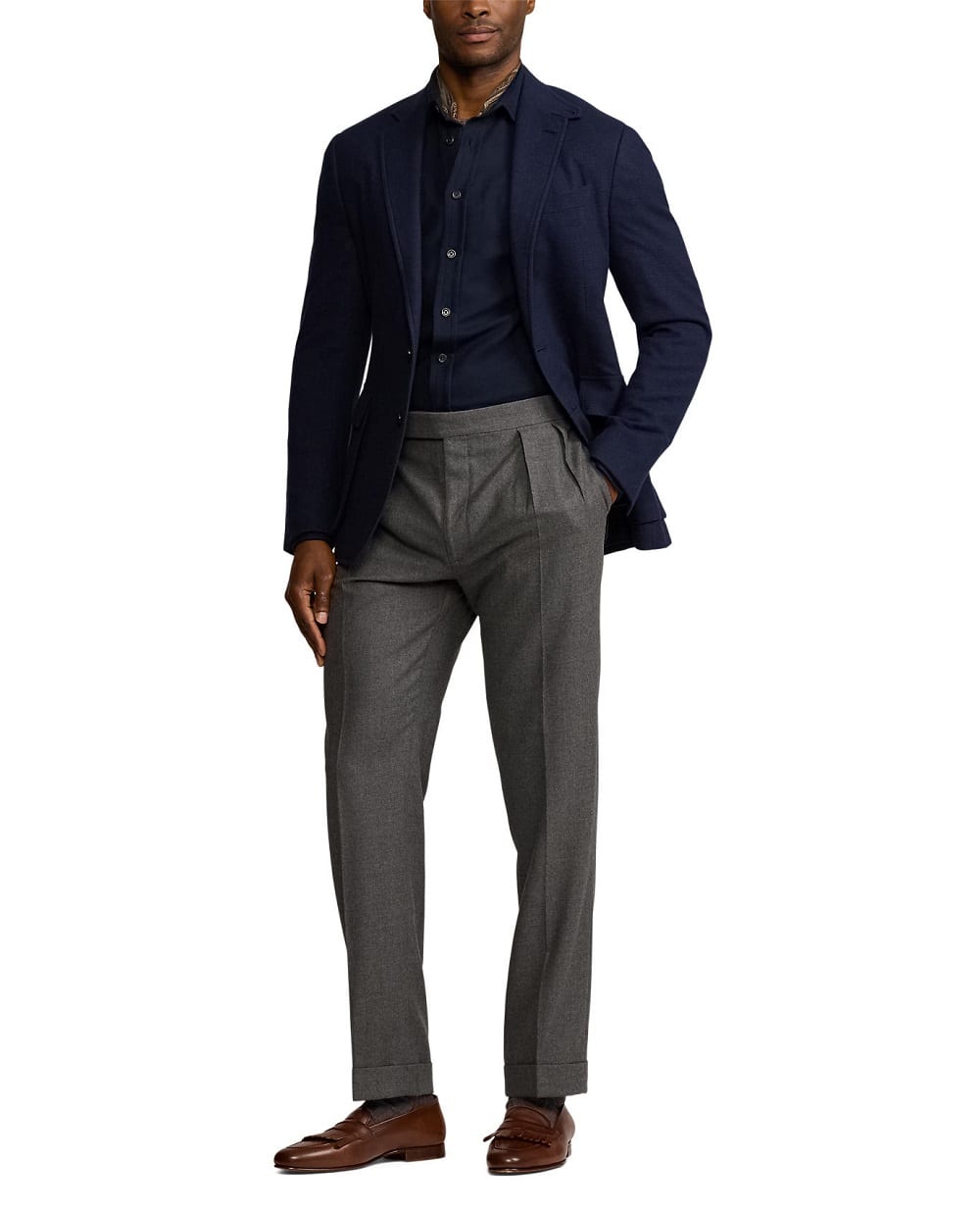 Брюки Ralph Lauren Purple Label 798958375001, серый цвет • Купить в интернет-магазине Kameron