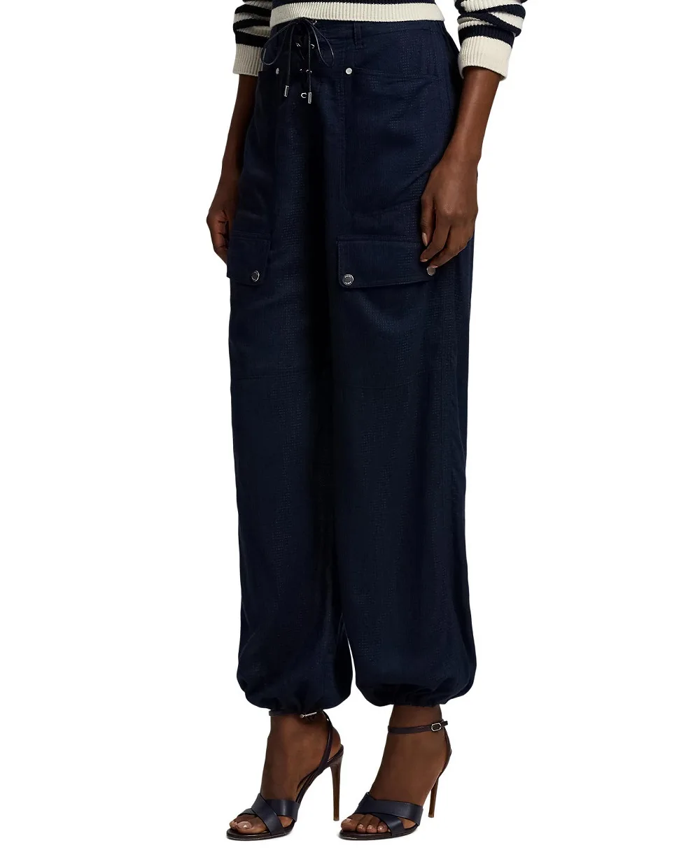 Брюки Briella Ralph Lauren Collection 290P10227001, синий цвет • Купить в интернет-магазине Kameron