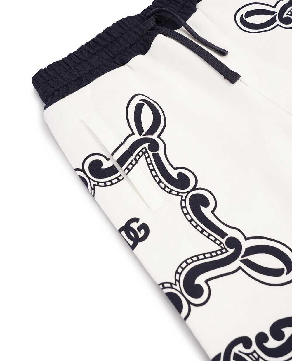 Детские шорты Dolce&Gabbana Kids L4JQU5-II7FQ-B, белый цвет • Купить в интернет-магазине Kameron
