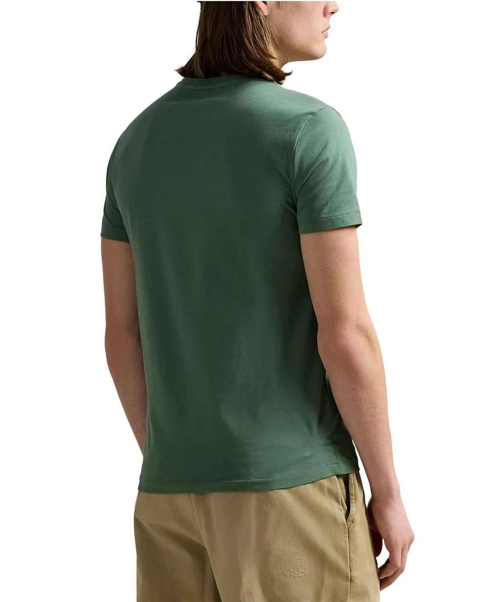 Футболка Polo Ralph Lauren 710671438432, зеленый цвет • Купить в интернет-магазине Kameron