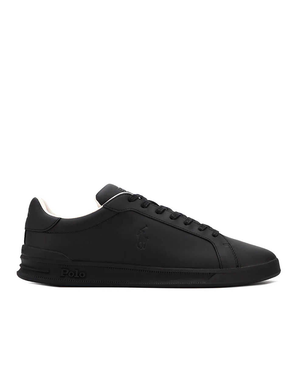 Кеды Heritage Court II Polo Ralph Lauren 809944786002, черный цвет • Купить в интернет-магазине Kameron