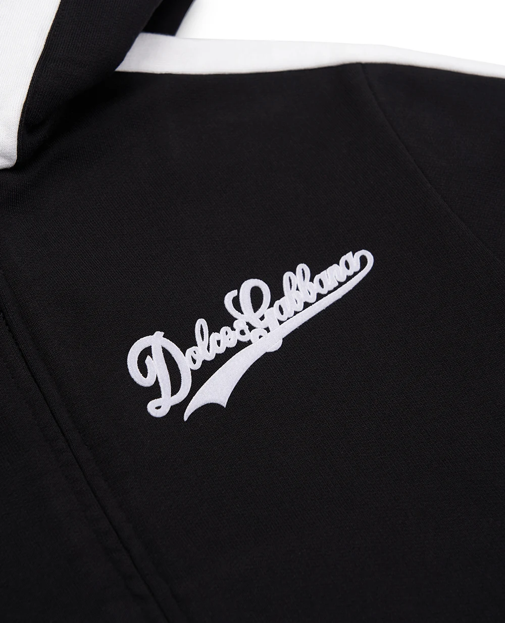 Детская толстовка с капюшоном (костюм) Dolce&Gabbana Kids L5JWCV-G7PWH-B, черный цвет • Купить в интернет-магазине Kameron