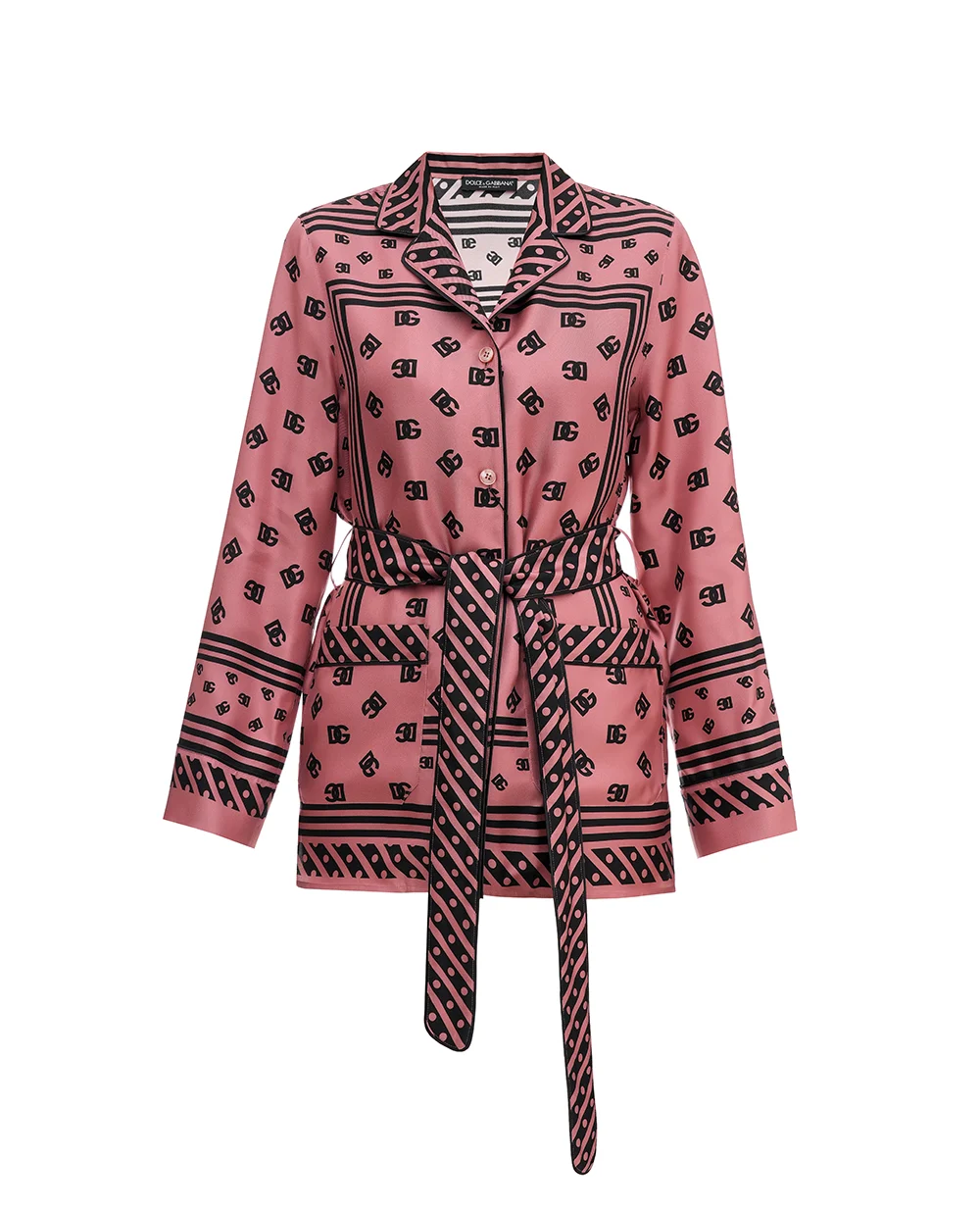 Рубашка Dolce&Gabbana F5I89T-GDCVJ, розовый цвет • Купить в интернет-магазине Kameron
