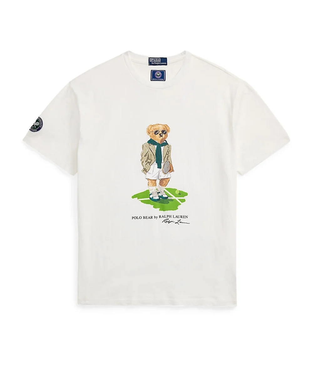Футболка Polo Bear Polo Ralph Lauren 710970519001, белый цвет • Купить в интернет-магазине Kameron