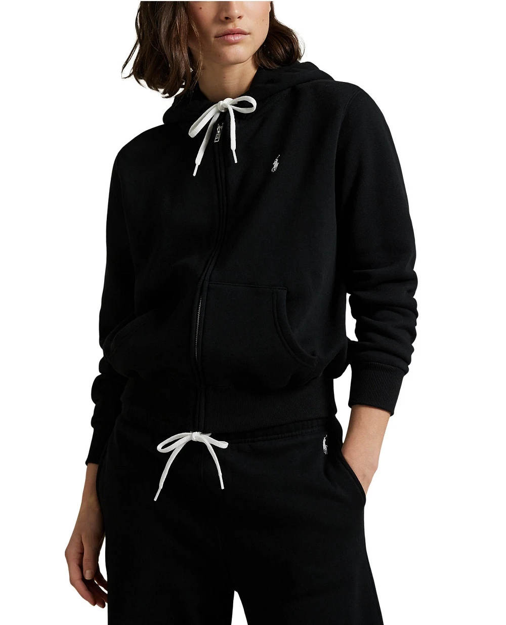 Толстовка флисовая на молнии (костюм) Polo Ralph Lauren 211971699003, черный цвет • Купить в интернет-магазине Kameron