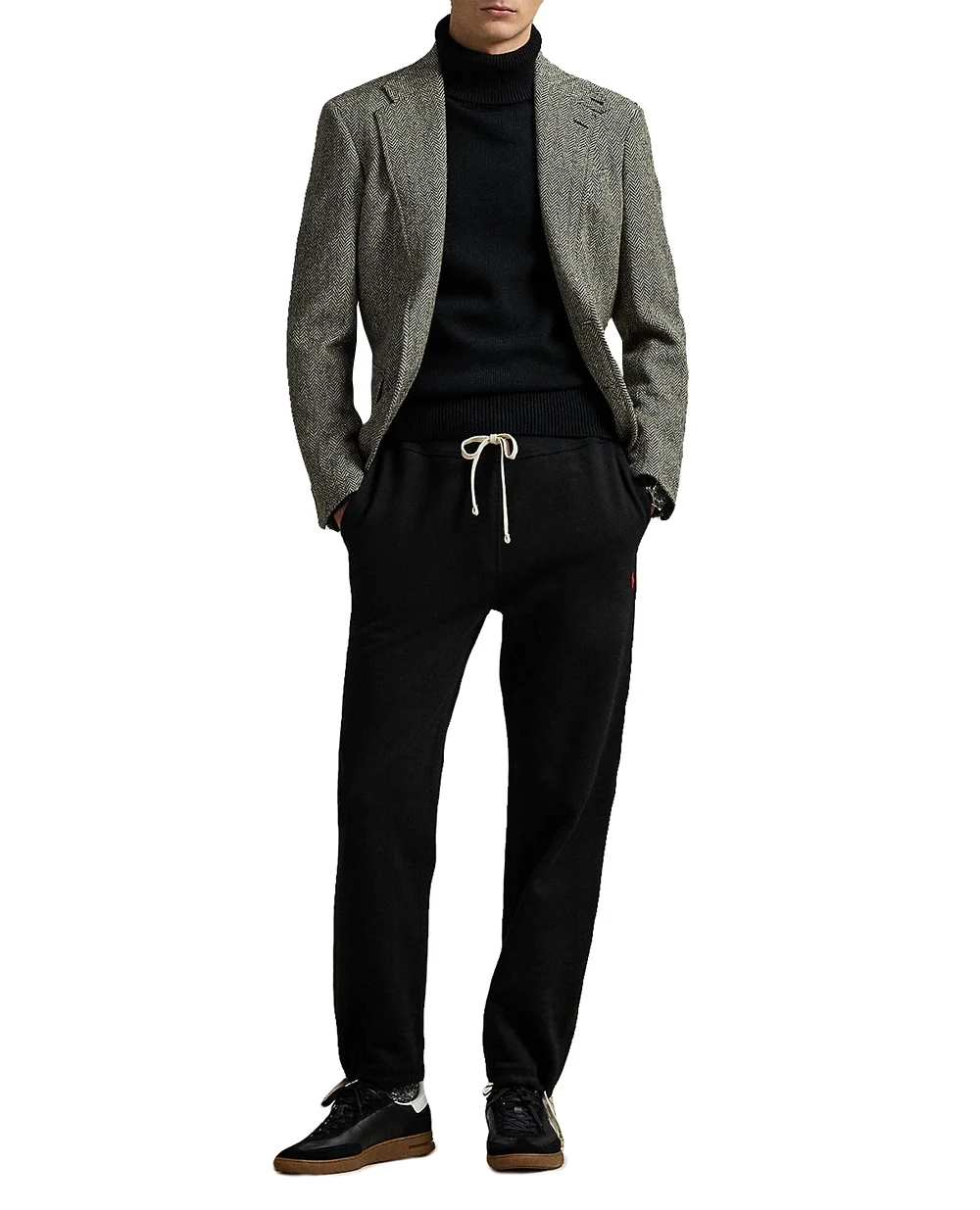 Спортивные брюки (костюм) Polo Ralph Lauren 710548562002, черный цвет • Купить в интернет-магазине Kameron