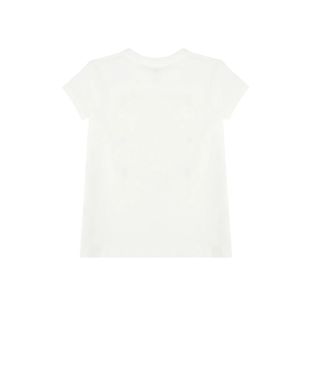 Детская футболка Polo Ralph Lauren Kids 312965219001, белый цвет • Купить в интернет-магазине Kameron