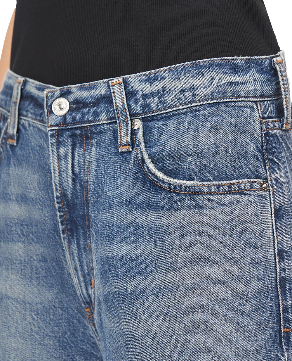 Джинси Paloma Baggy CITIZENS of HUMANITY 1984E-3028, синій колір • Купити в інтернет-магазині Kameron