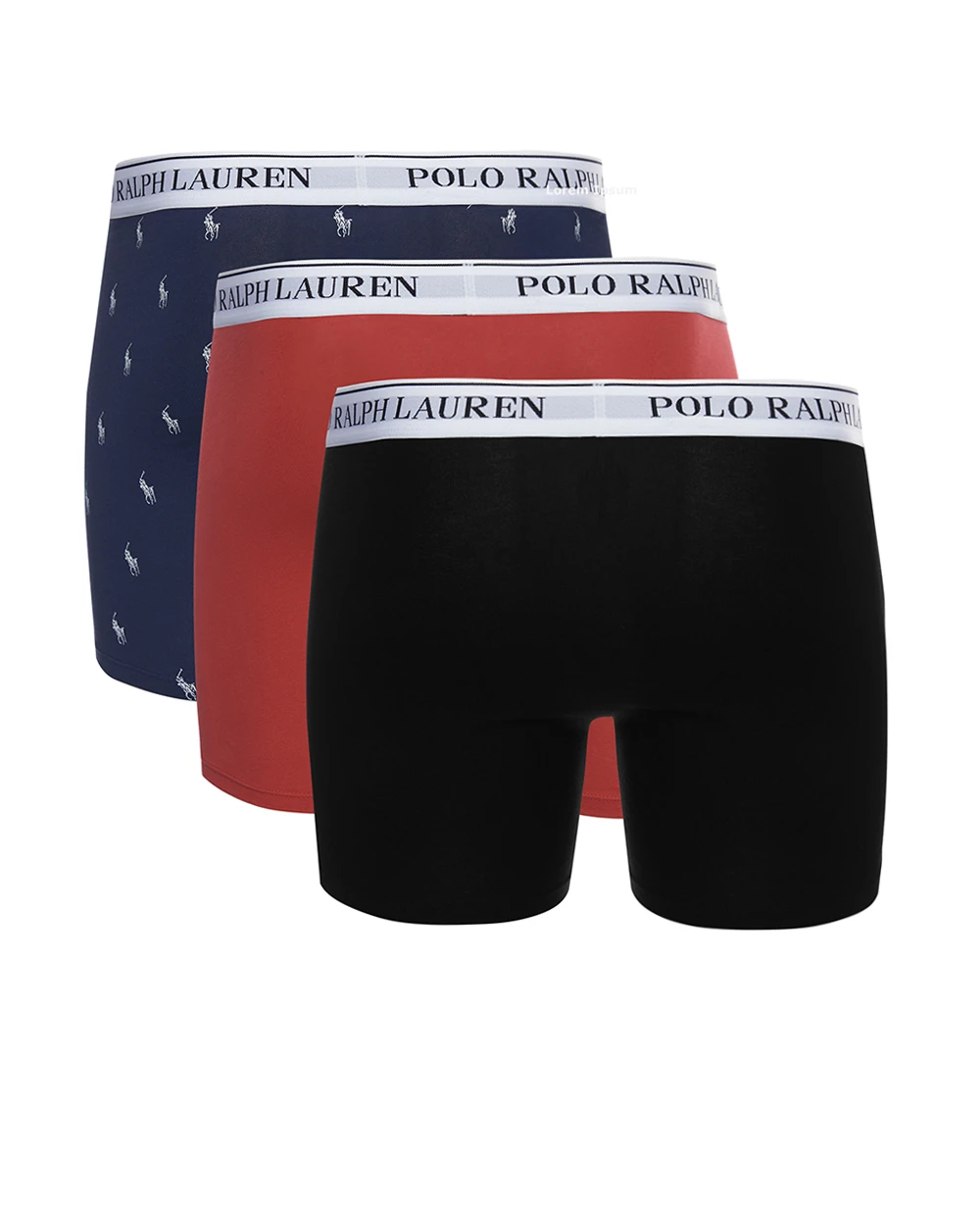 Боксери (3 шт.) Polo Ralph Lauren 714830300081, різнокольоровий колір • Купити в інтернет-магазині Kameron