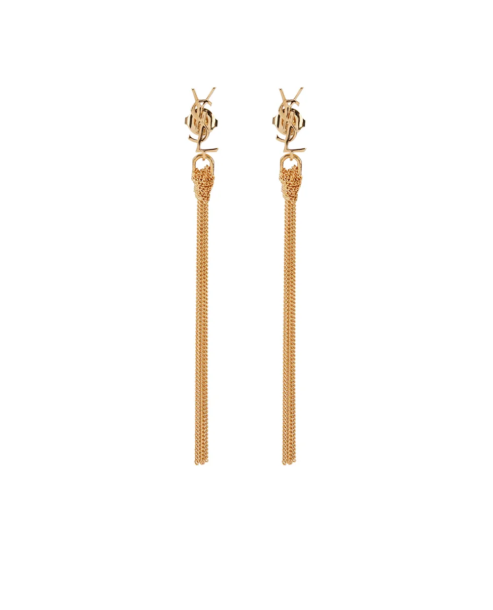 Сережки Saint Laurent 803195-Y1500, золотий колір • Купити в інтернет-магазині Kameron